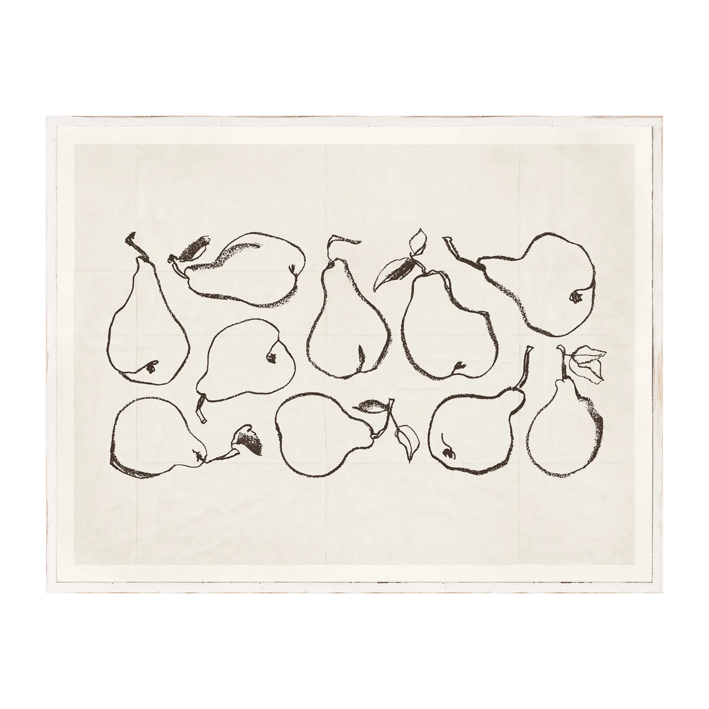 Impression encadrée « Poires dansantes »