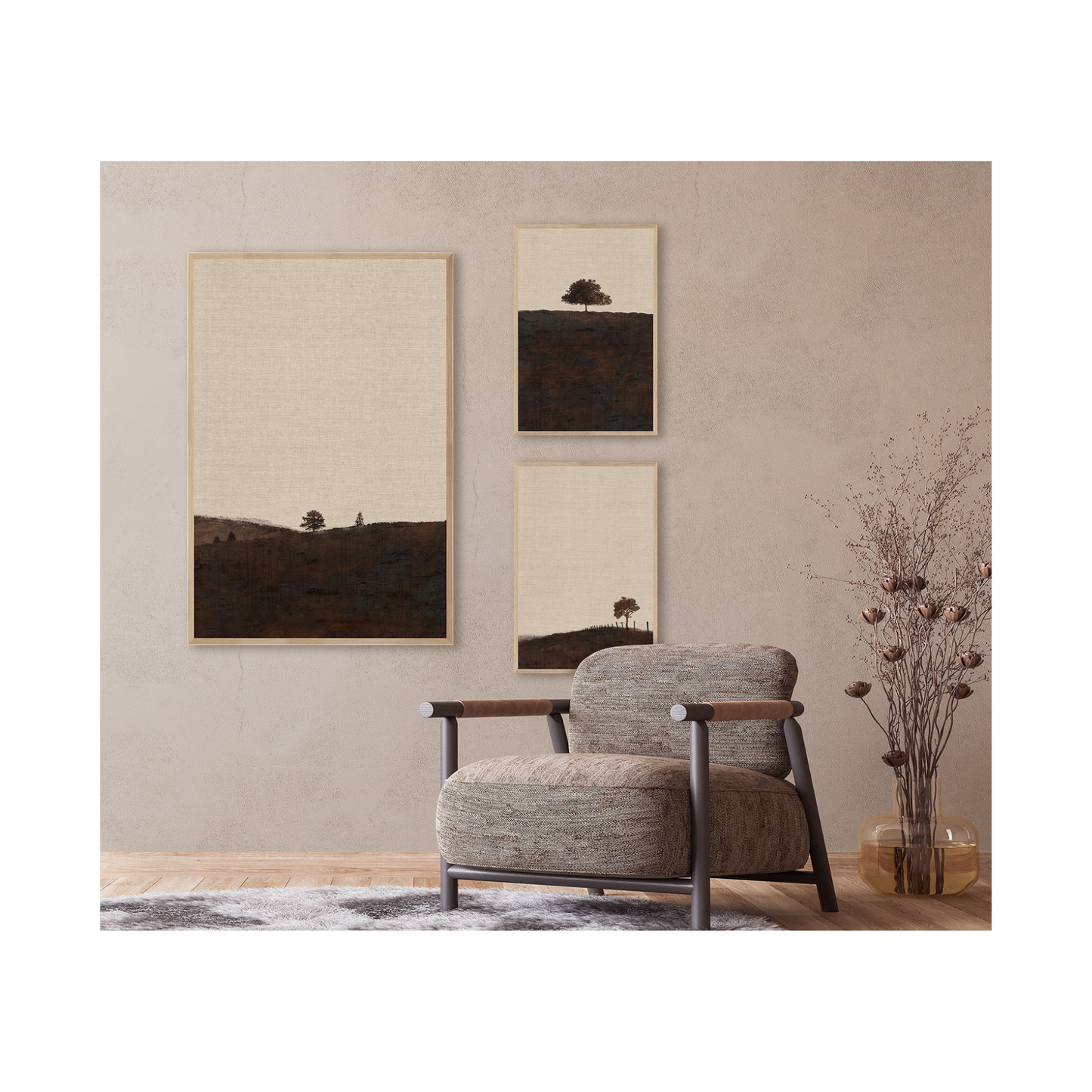 Impression encadrée Chestnut Horizon X