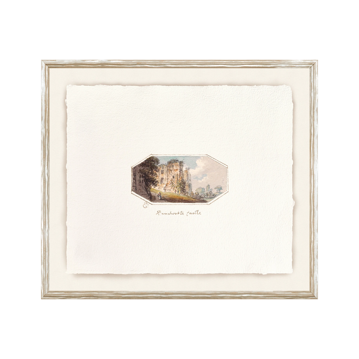 Aquarelle 1790 I Impression d'art encadrée