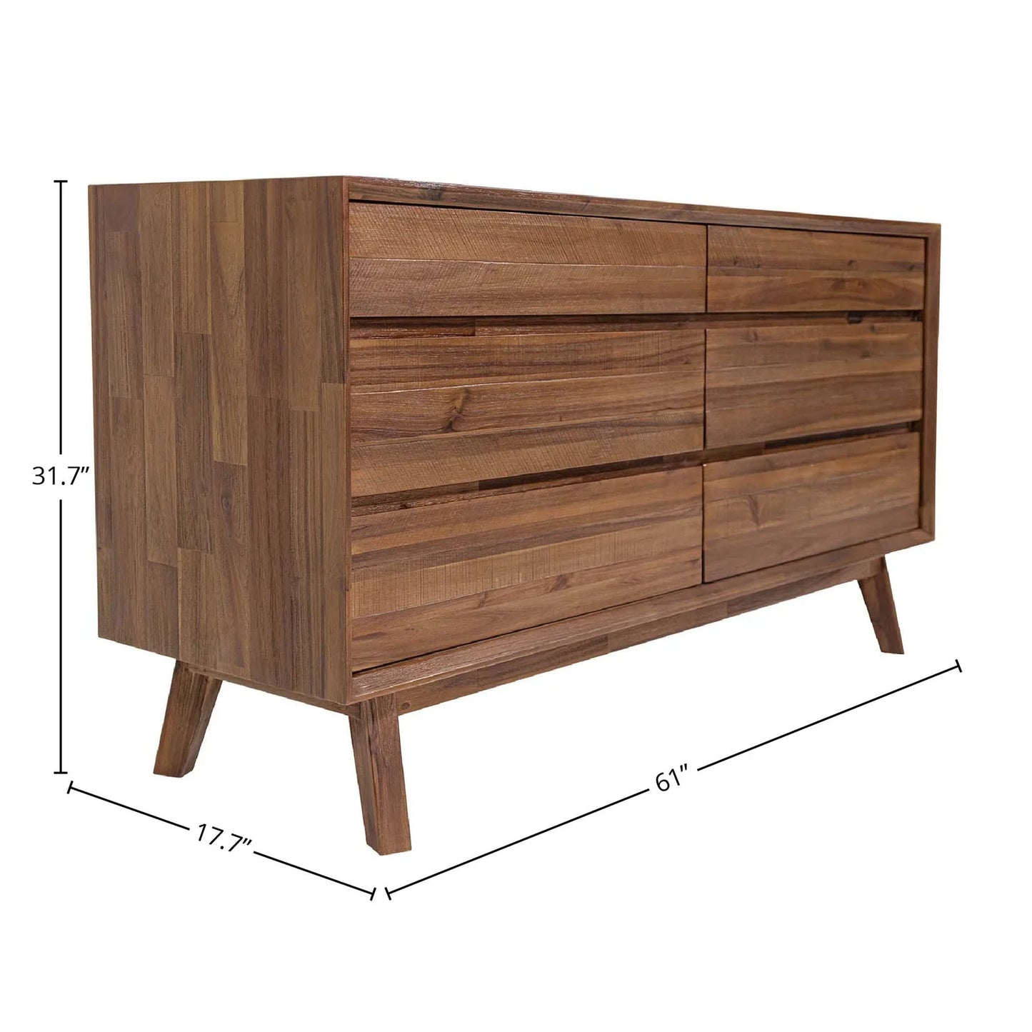 Commode Giada à 6 tiroirs