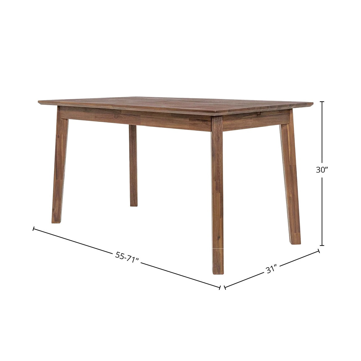 Table à manger extensible Giada