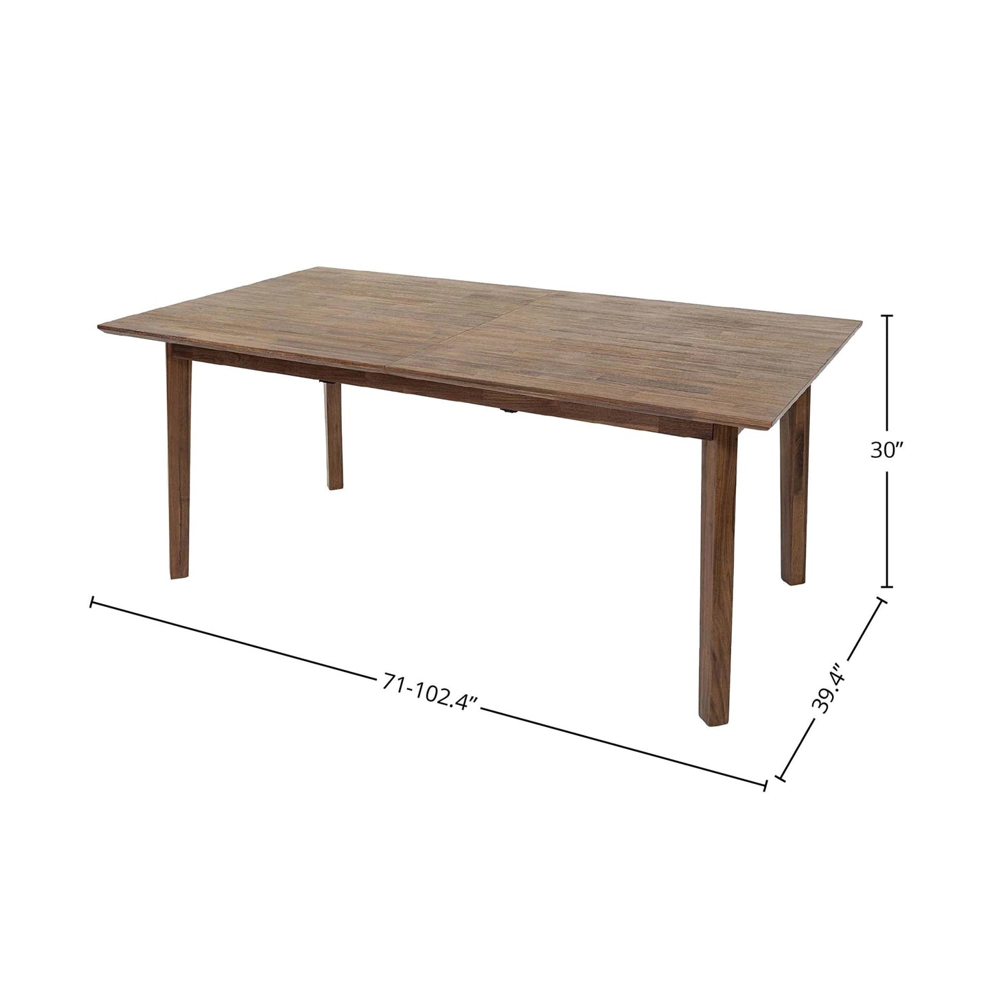 Table à manger extensible Giada