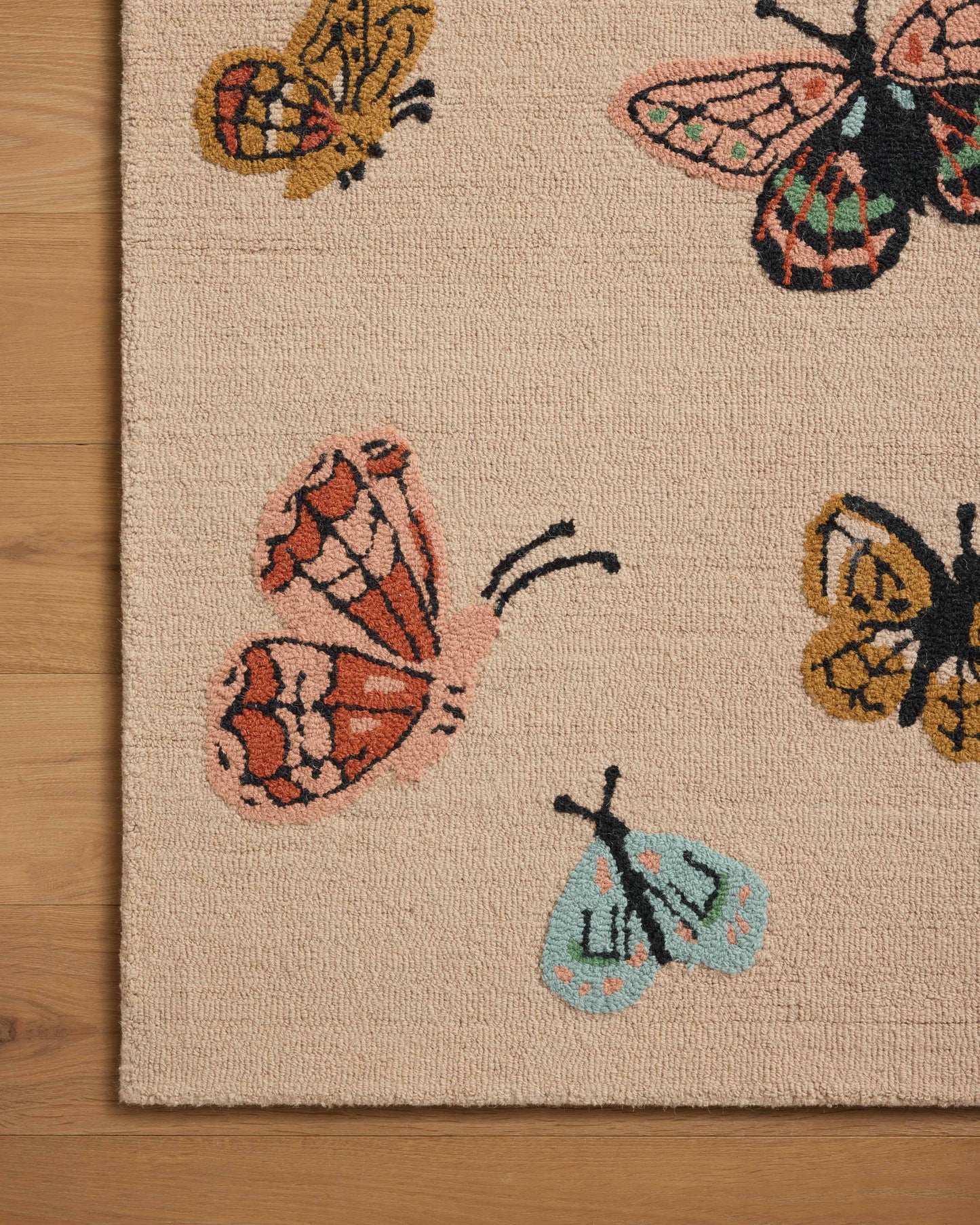 Tapis Blush Highgrove de Rifle Paper Co. x Loloi