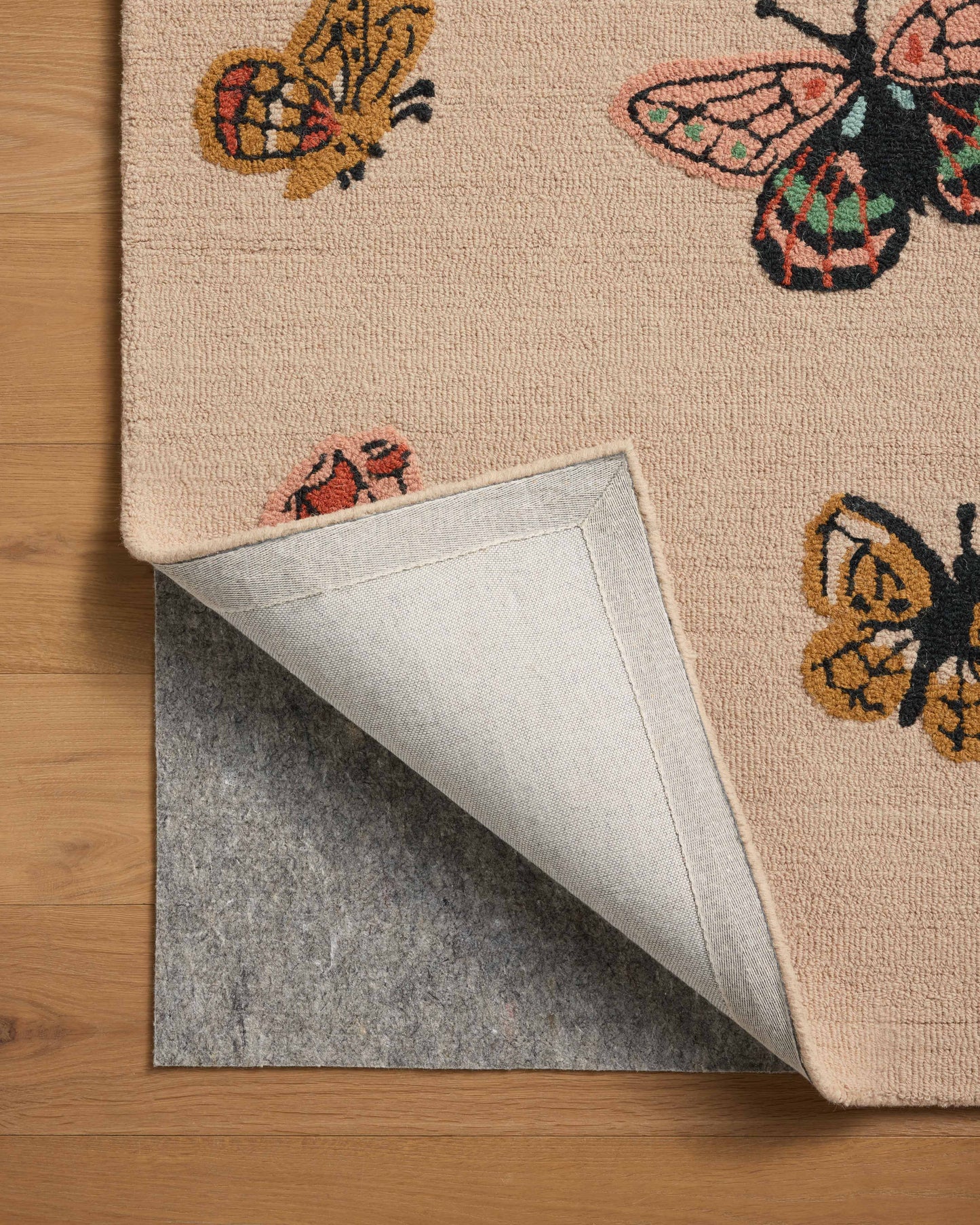 Tapis Blush Highgrove de Rifle Paper Co. x Loloi