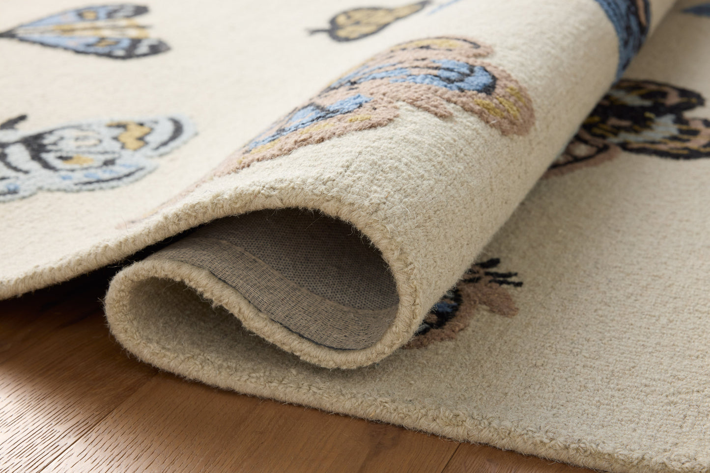Tapis crème Rifle Paper Co. x Loloi Highgrove n° 1