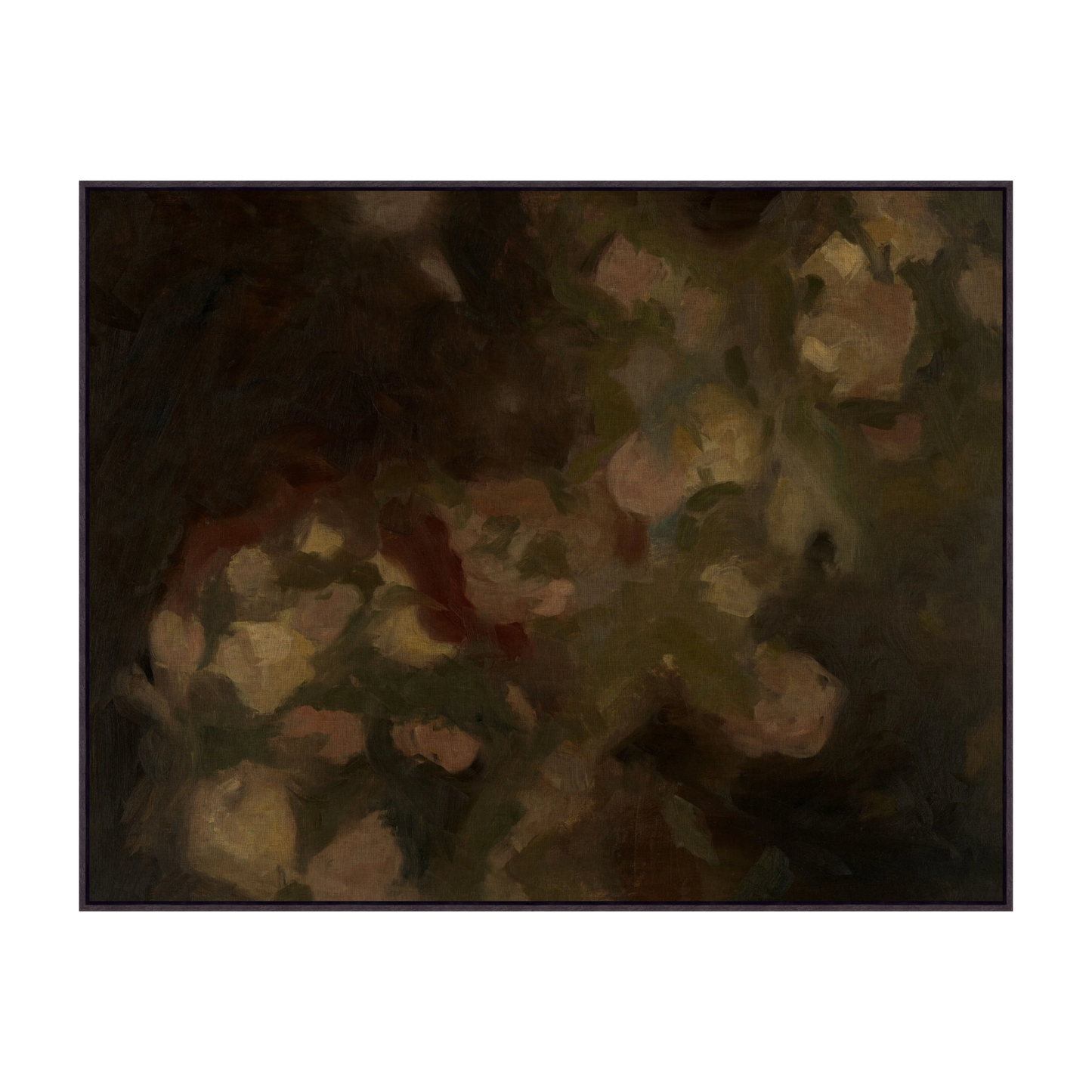 Impression encadrée « Jardin doux »