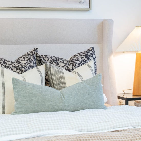 Housse de coussin Bhujodi crème