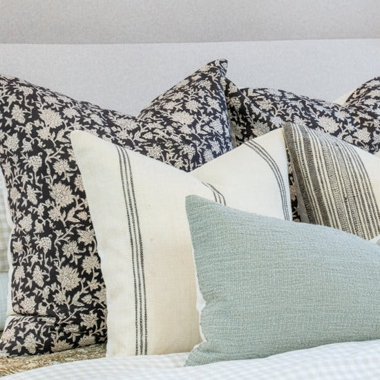 Housse de coussin Bhujodi crème