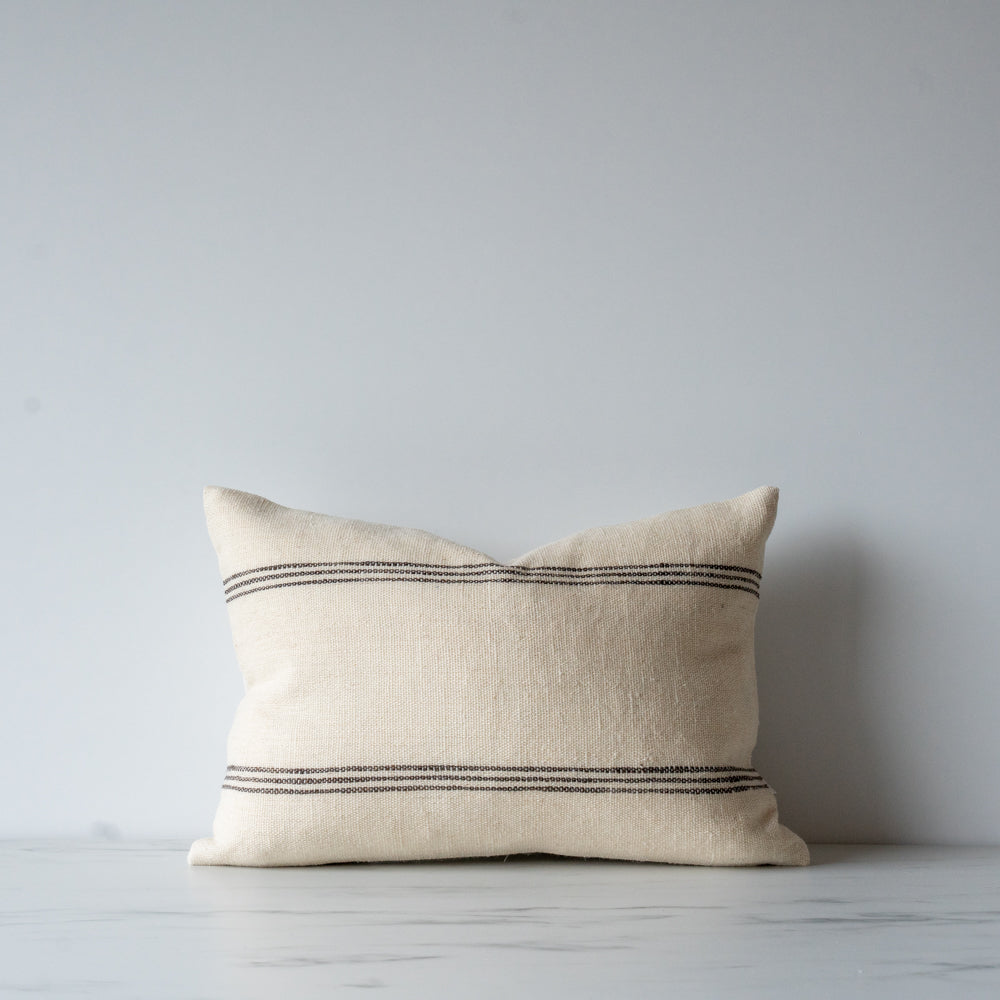 Housse de coussin Bhujodi crème