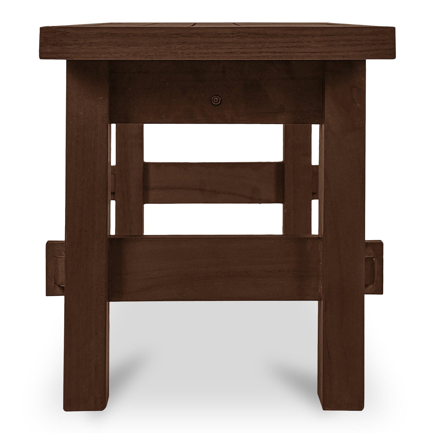 Banc de salle à manger d'extérieur Emilea marron