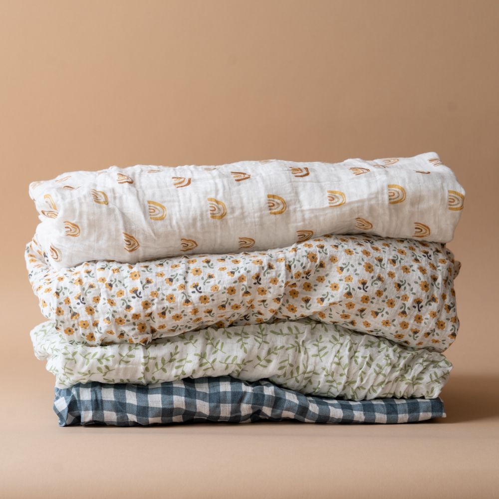 Drap de berceau en coton