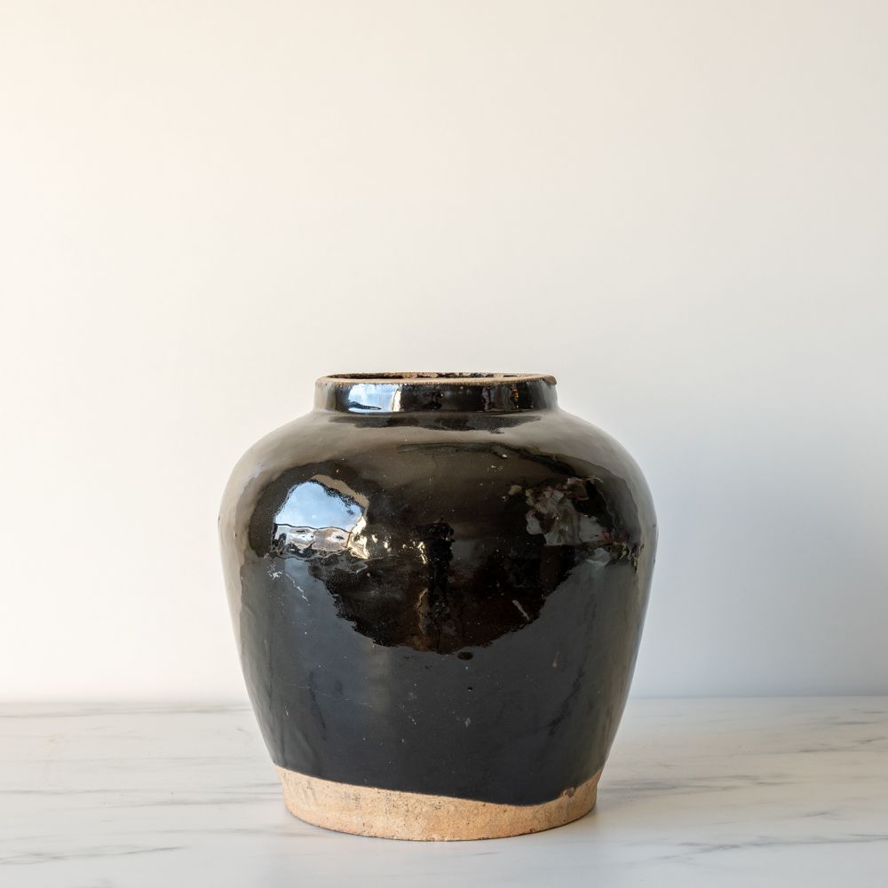 Pot émaillé vintage