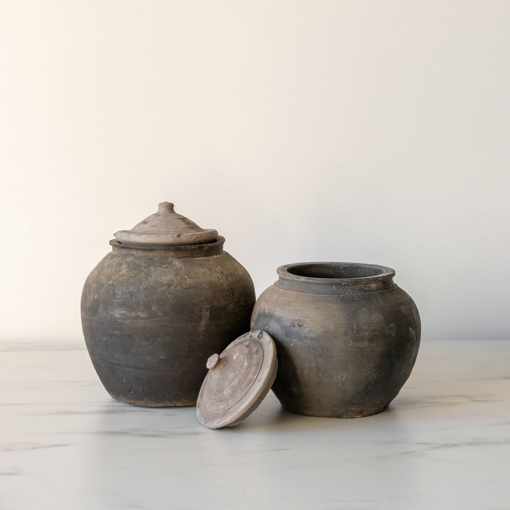 Pot à couvercle Louis vintage