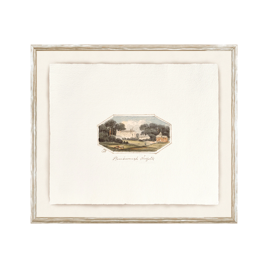 Aquarelle 1790 III, impression encadrée