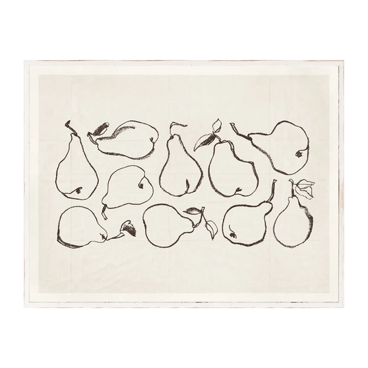 Impression encadrée « Poires dansantes »