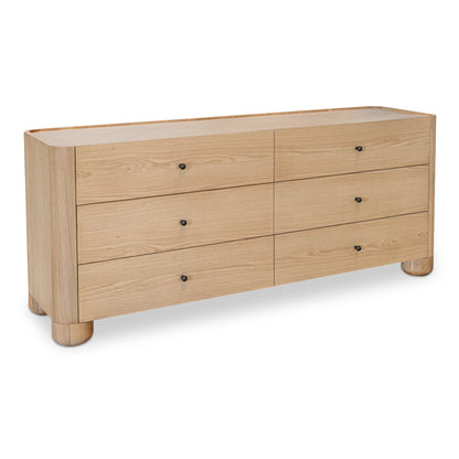 Commode Garrick à 6 tiroirs