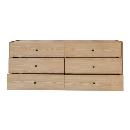 Commode Garrick à 6 tiroirs