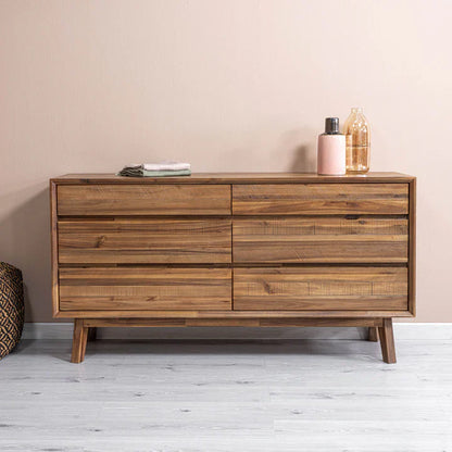 Commode Giada à 6 tiroirs