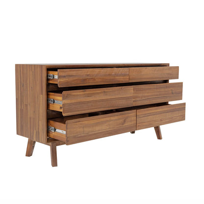 Commode Giada à 6 tiroirs