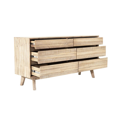 Commode Giada à 6 tiroirs