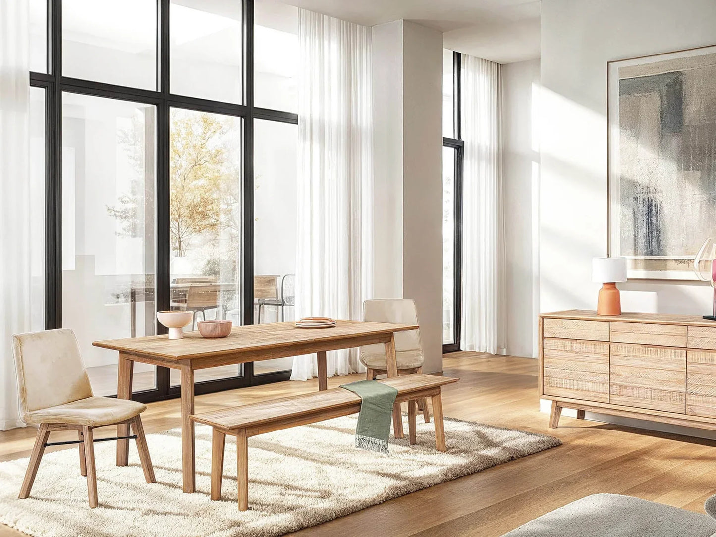 Chaise de salle à manger Giada - lot de 2
