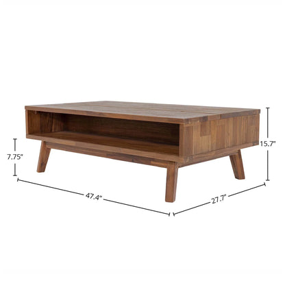 Table basse Giada avec plateau relevable
