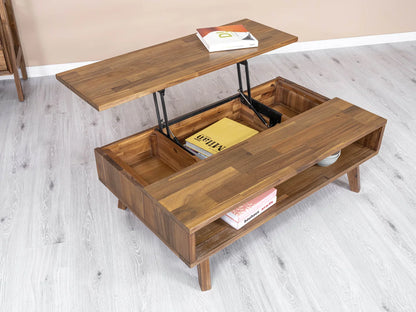 Table basse Giada avec plateau relevable