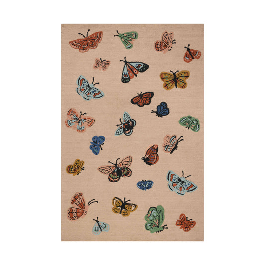 Tapis Blush Highgrove de Rifle Paper Co. x Loloi