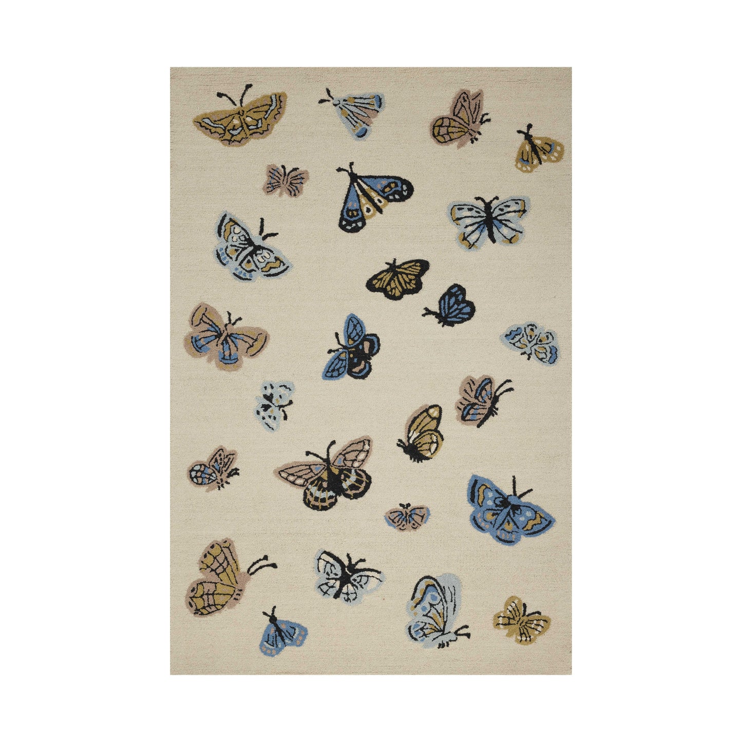 Tapis crème Rifle Paper Co. x Loloi Highgrove n° 1