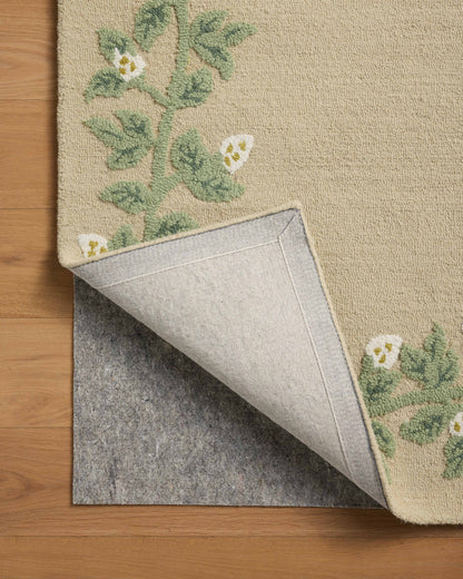 Tapis crème Rifle Paper Co. x Loloi Highgrove n° 2