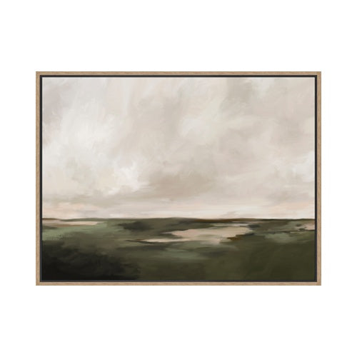 Toile encadrée Blush Horizon