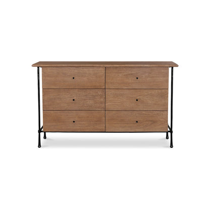 Commode Ryne à 6 tiroirs