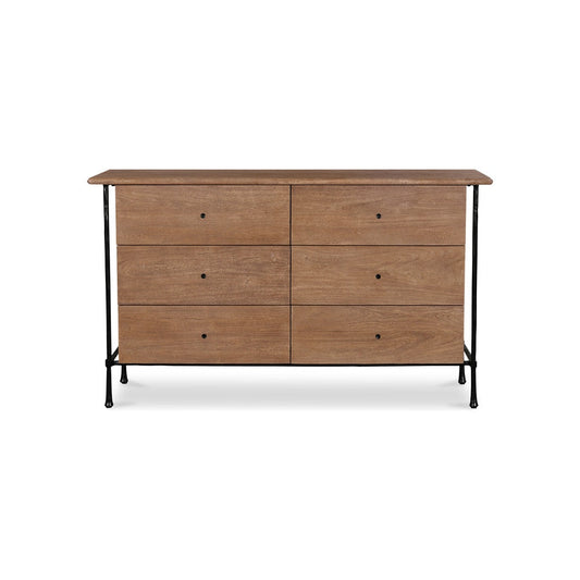 Commode Ryne à 6 tiroirs