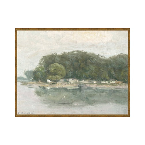 Impression encadrée « Reflets du Danube »