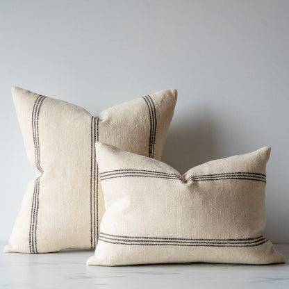 Housse de coussin Bhujodi crème