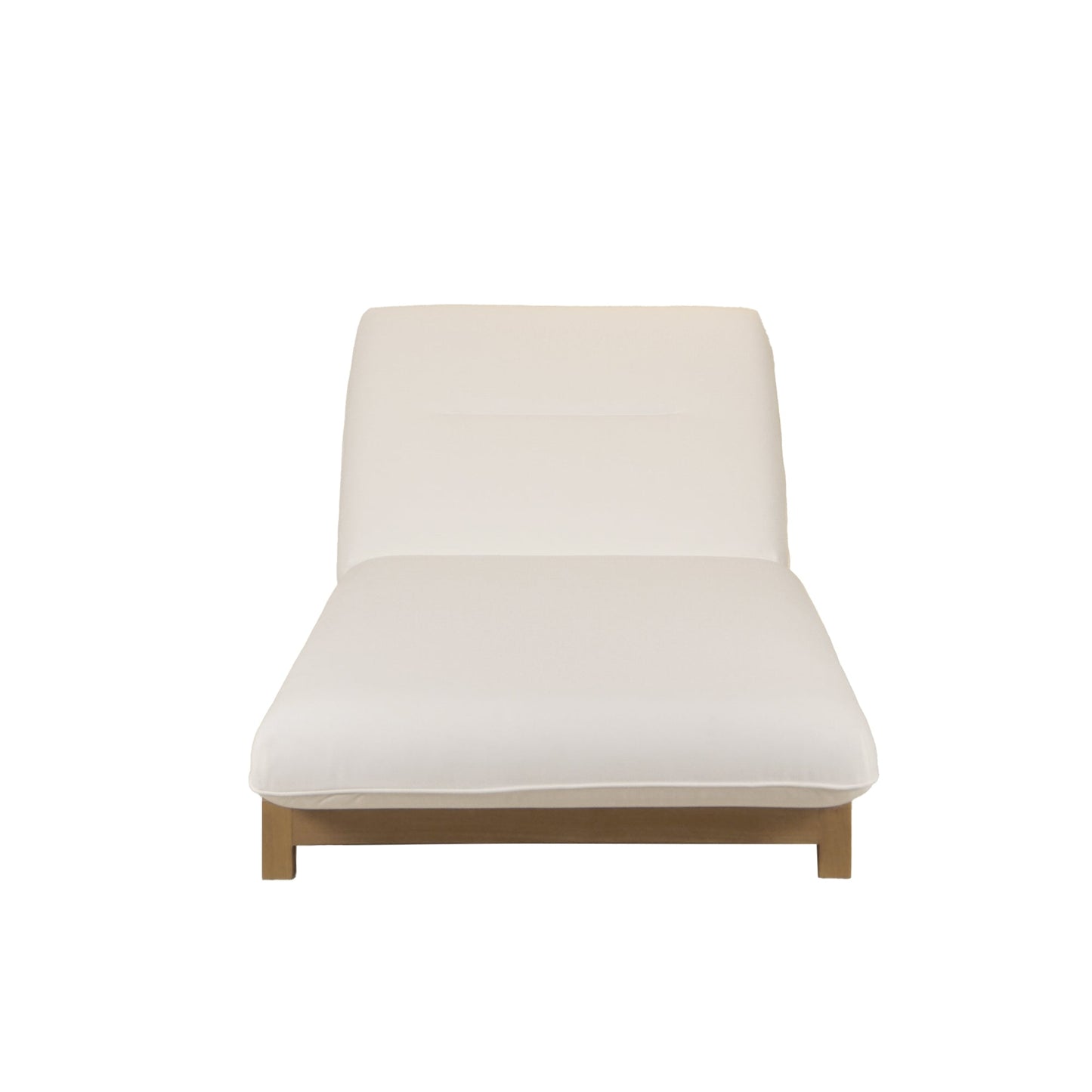 Chaise longue d'extérieur réglable Eero marron