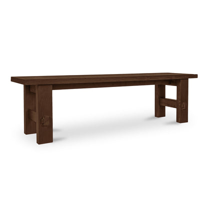Banc de salle à manger d'extérieur Emilea marron