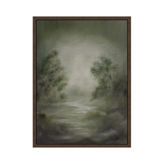 Toile encadrée Forêt crépusculaire