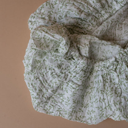 Housse de matelas à langer en coton