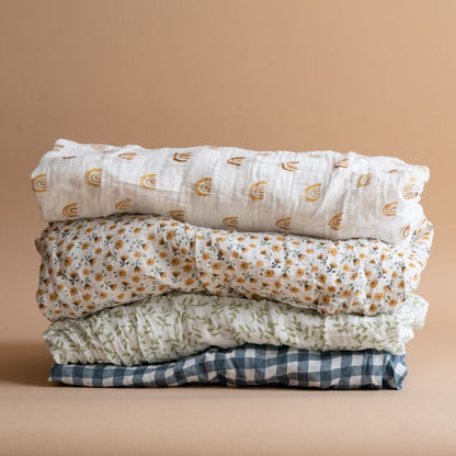 Housse de matelas à langer en coton