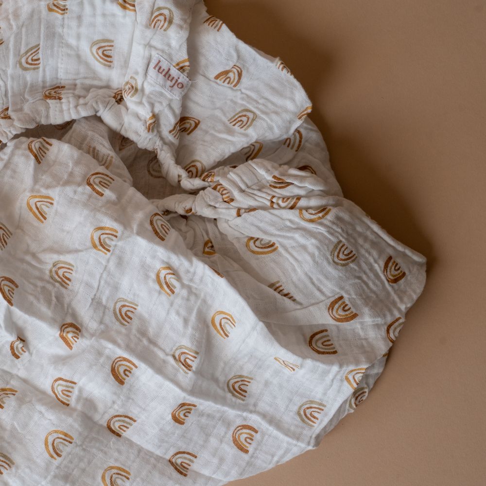 Housse de matelas à langer en coton