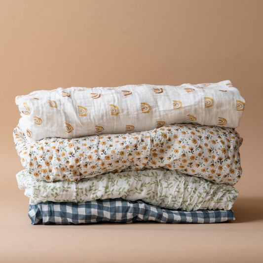 Drap de berceau en coton